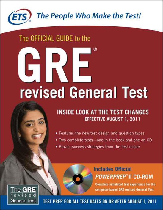The Official Guide to the GRE Revised General Test - Service, Educational Testing